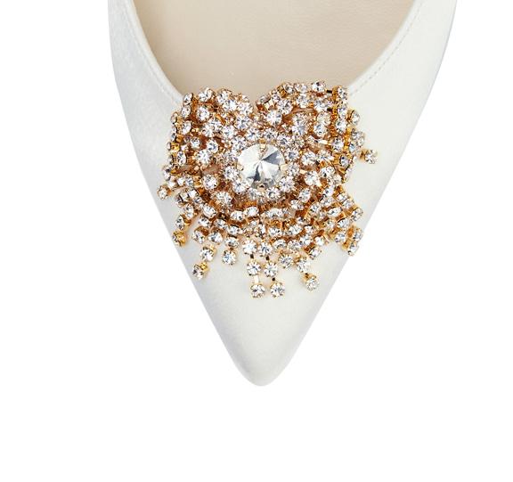 ボリュームチェーンビジュー ゴールド