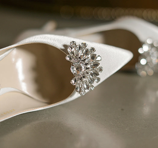 ファンシェイプビジュー シルバー